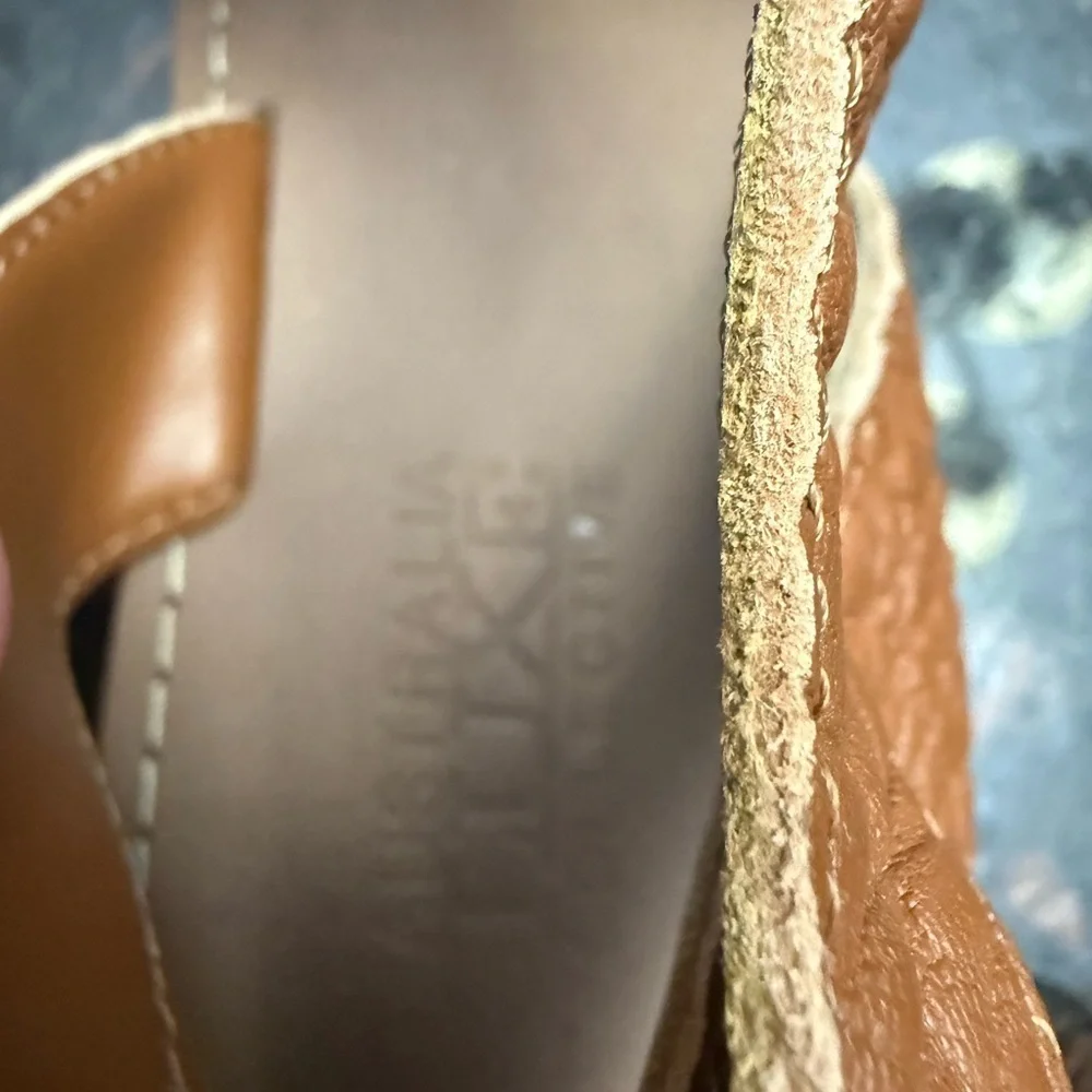 Australian Luxe Collective - Elegant Brown Leather Sandals
